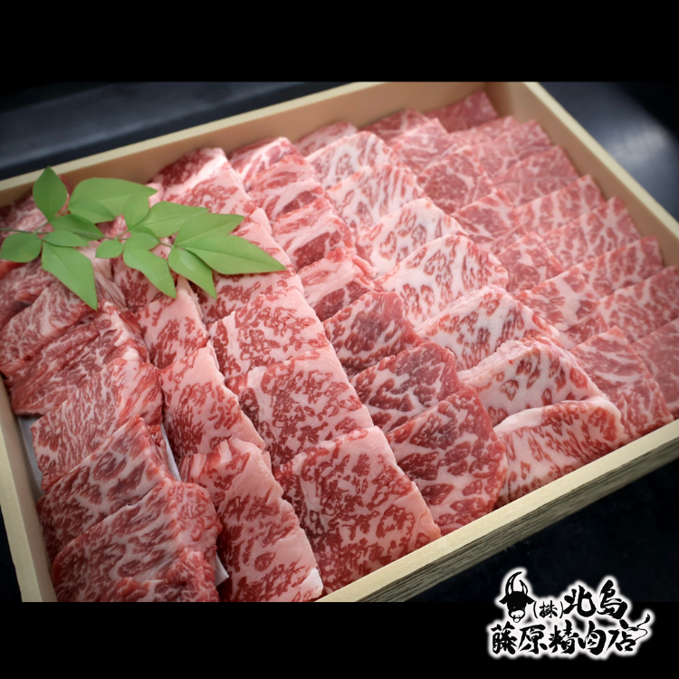 牛カルビ・牛モモ・希少部位の1.2kg焼肉セット。6～7人で楽しめる豪華な一品。